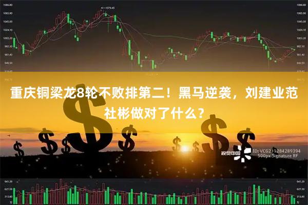 重庆铜梁龙8轮不败排第二！黑马逆袭，刘建业范社彬做对了什么？